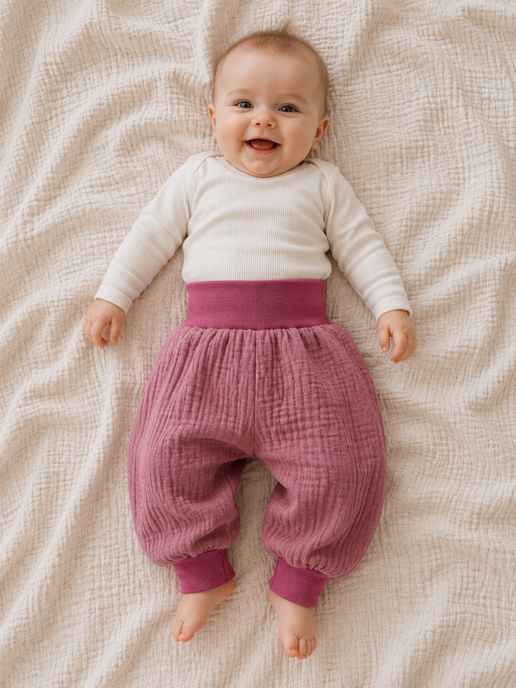Musselinhose Bio Baumwolle