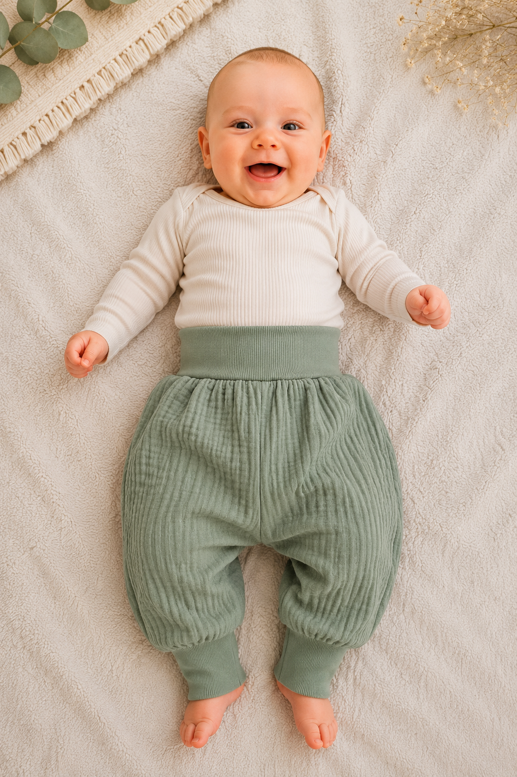 Musselinhose Bio Baumwolle