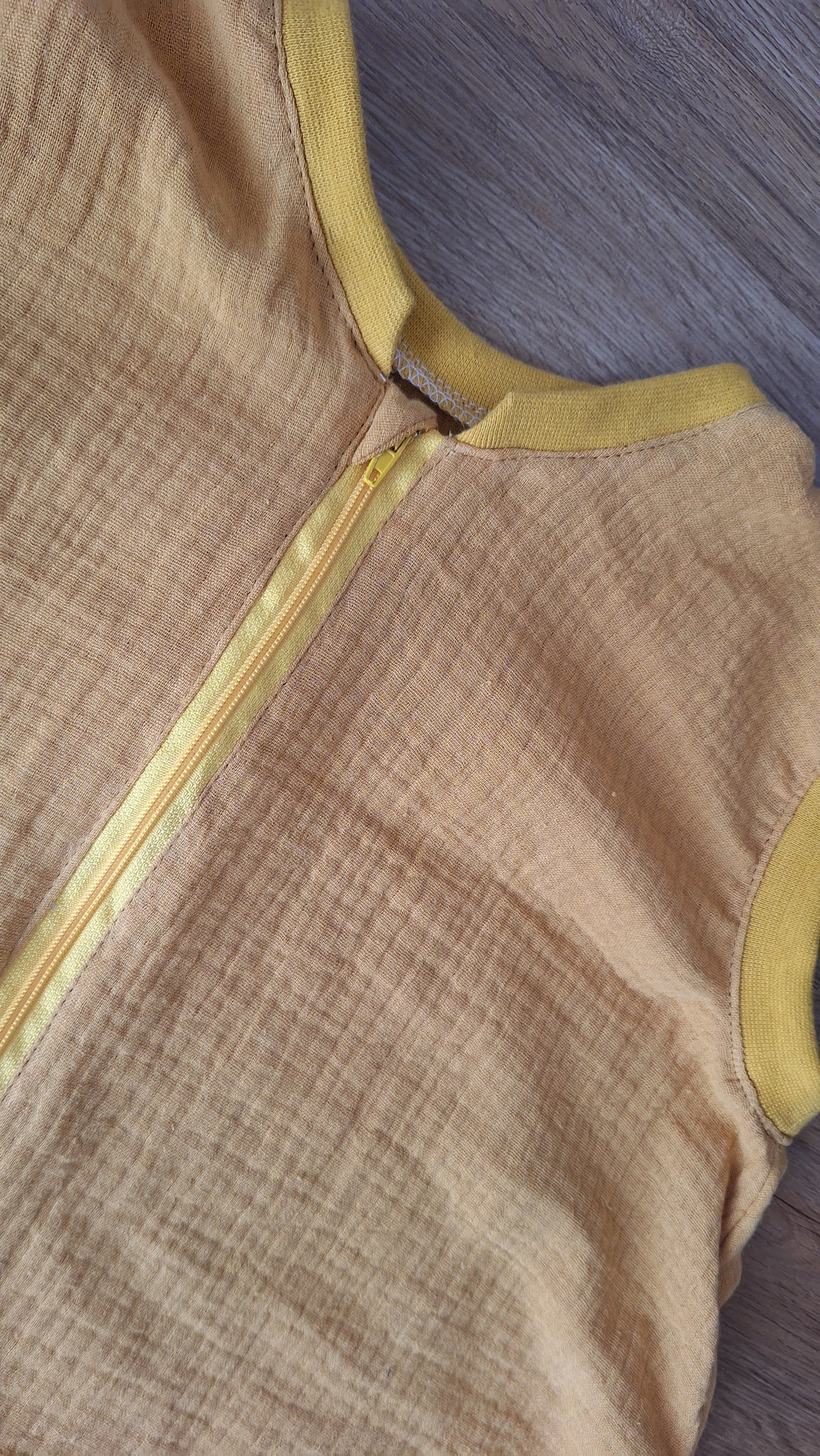 Musselinschlafsack mitwachsend